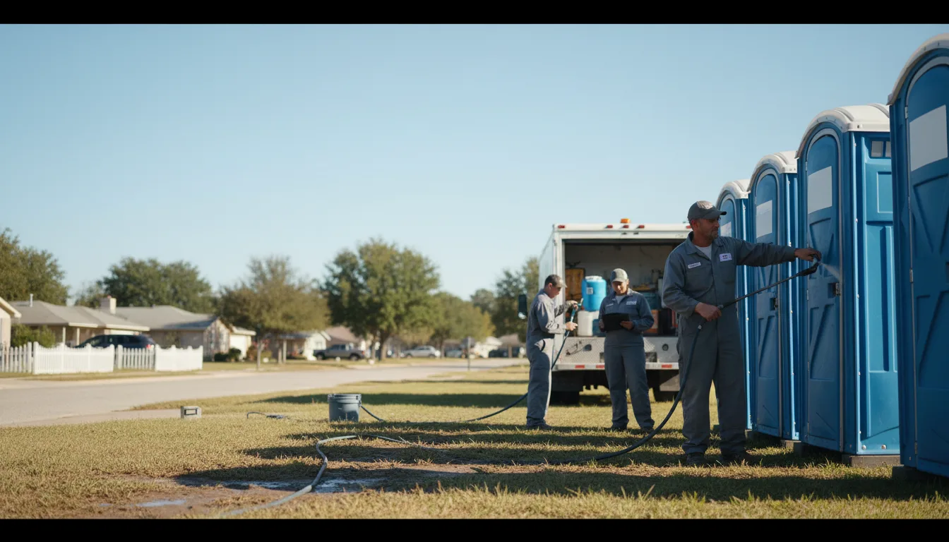 Long-Term Portable Toilet Rental in Chester, OK near me